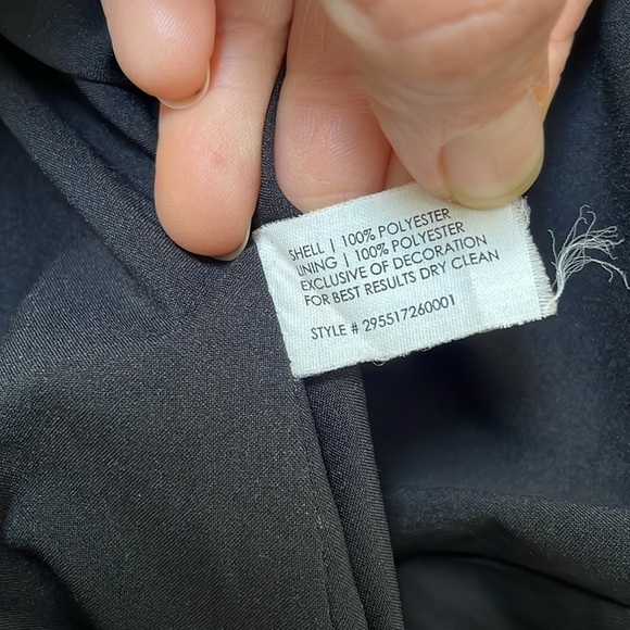 Club Monaco Cutout Mini Dress Taura Scallop Edge Sleeveless Cocktail Black 0 - Picture 10 of 12